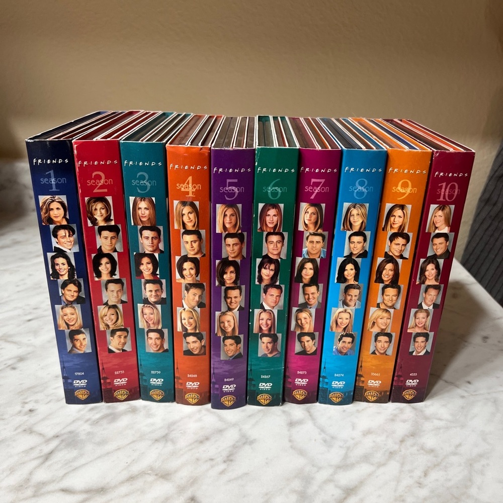 Friends the series full 10 season dvd set